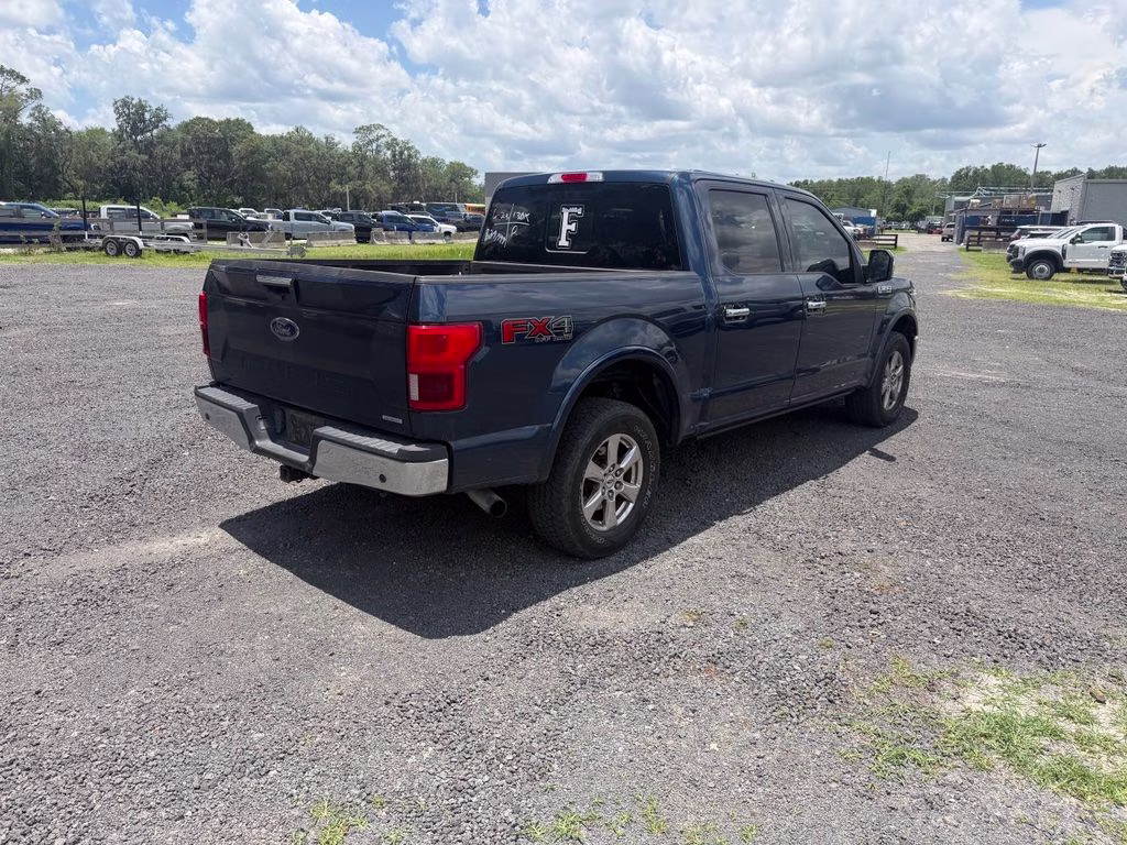 2020 Blue Ford F-150 Lariat 4X4 Truck