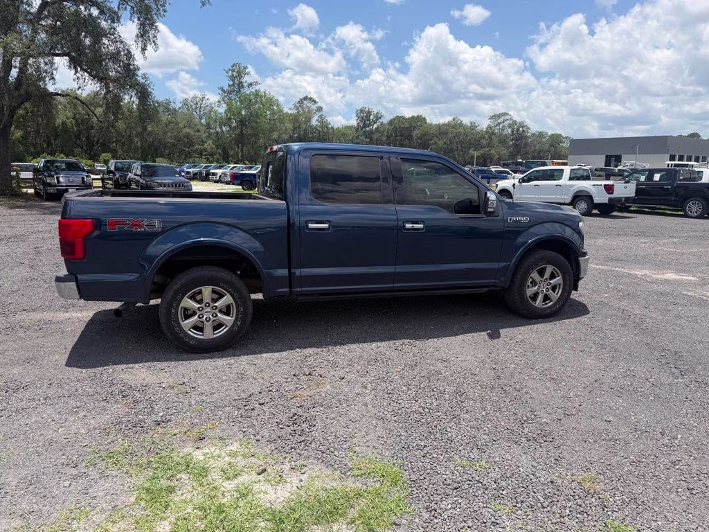 2020 Blue Ford F-150 Lariat 4X4 Truck