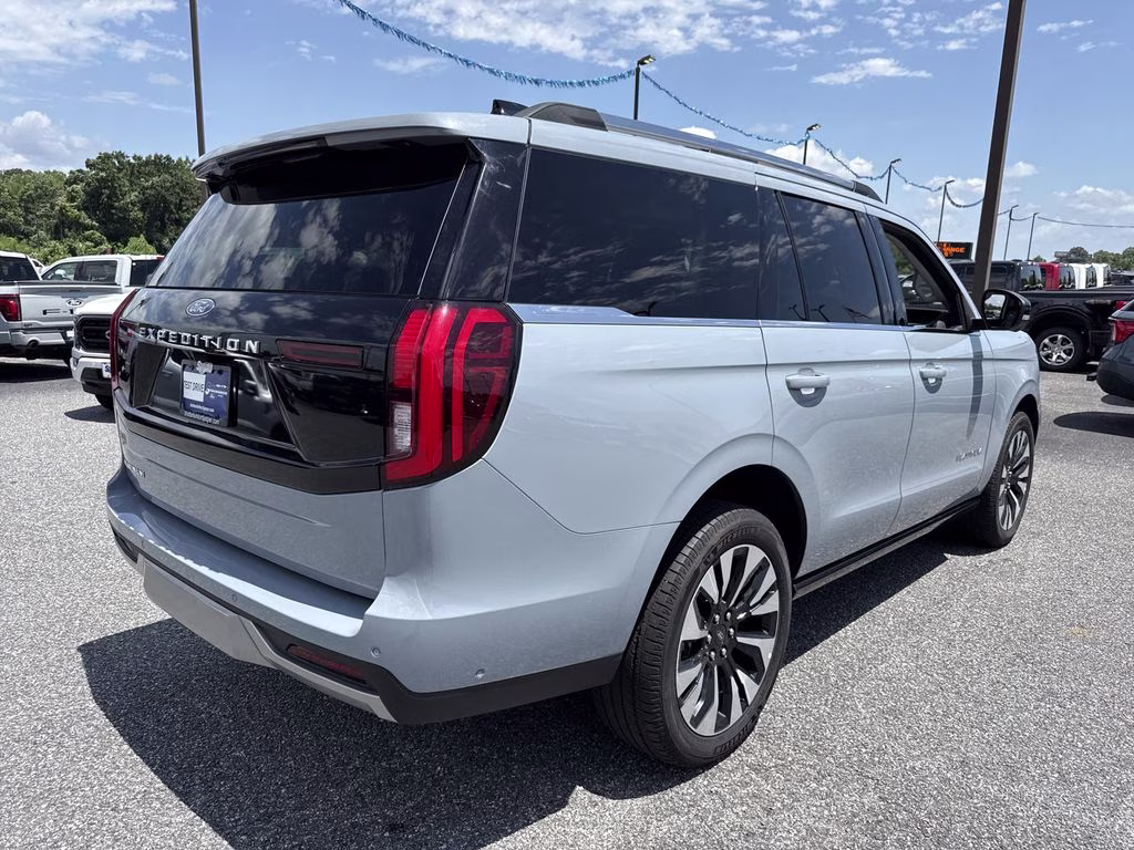 2025 Glacier Gray Metallic TriCoat Ford Expedition Platinum 4X4 SUV