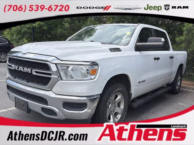 2019 Bright White Clearcoat Ram 1500 Tradesman 4X4 Truck