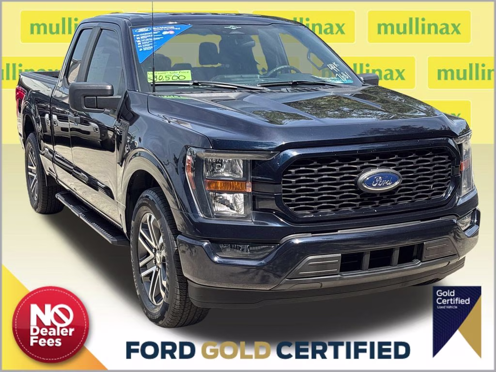 2023 Antimatter Blue Metallic Ford F-150 XL RWD Truck