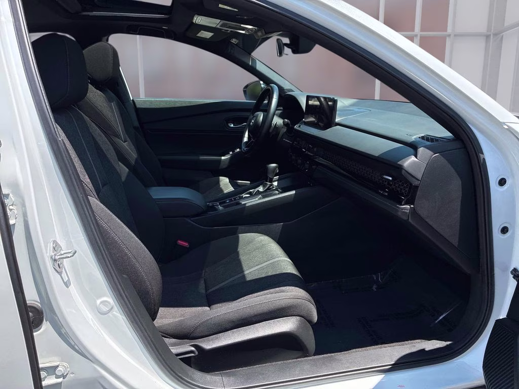 2024 White Honda Accord Hybrid Sport FWD Sedan