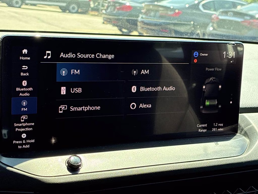 2024 White Honda Accord Hybrid Sport FWD Sedan