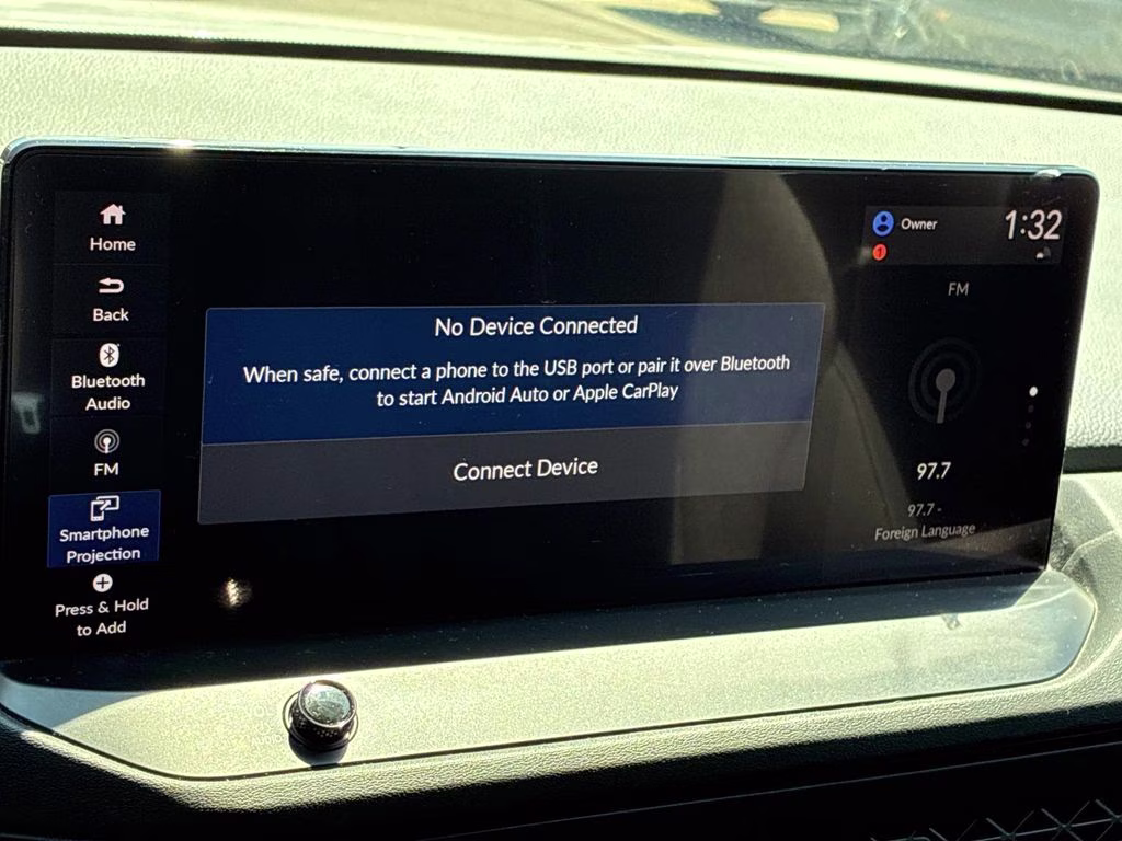 2024 White Honda Accord Hybrid Sport FWD Sedan