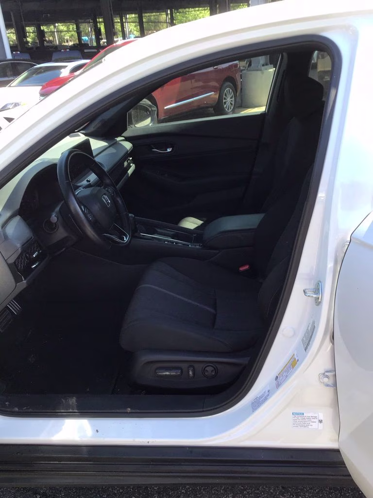 2024 White Honda Accord Hybrid Sport FWD Sedan