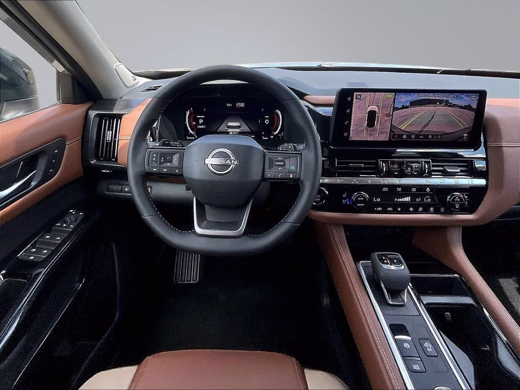 2026 Boulder Gray Pearl Nissan Pathfinder Platinum 4X4 SUV
