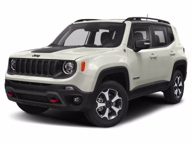 2021 Alpine White Clearcoat Jeep Renegade Trailhawk 4X4 SUV