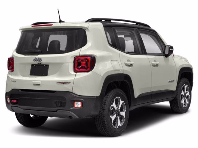 2021 Alpine White Clearcoat Jeep Renegade Trailhawk 4X4 SUV