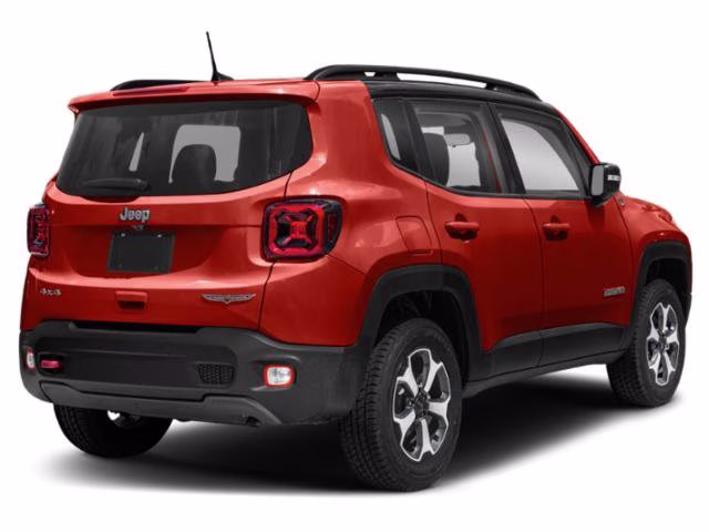 2021 Alpine White Clearcoat Jeep Renegade Trailhawk 4X4 SUV