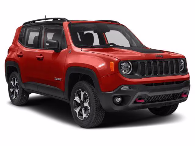 2021 Alpine White Clearcoat Jeep Renegade Trailhawk 4X4 SUV