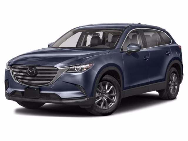 2022 Deep Crystal Blue Mica Mazda CX-9 Touring AWD SUV