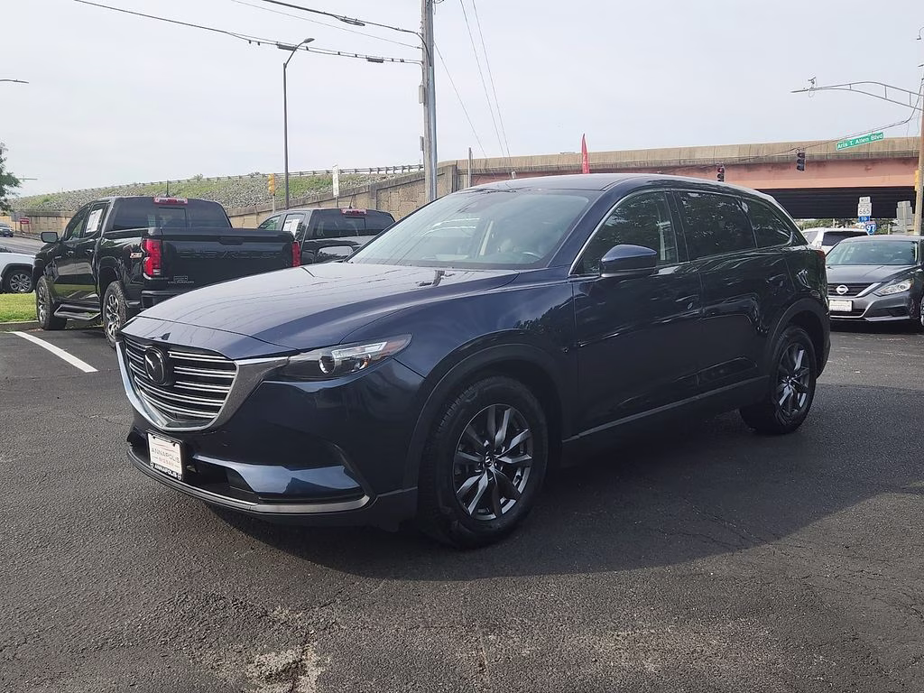 2022 Deep Crystal Blue Mica Mazda CX-9 Touring AWD SUV