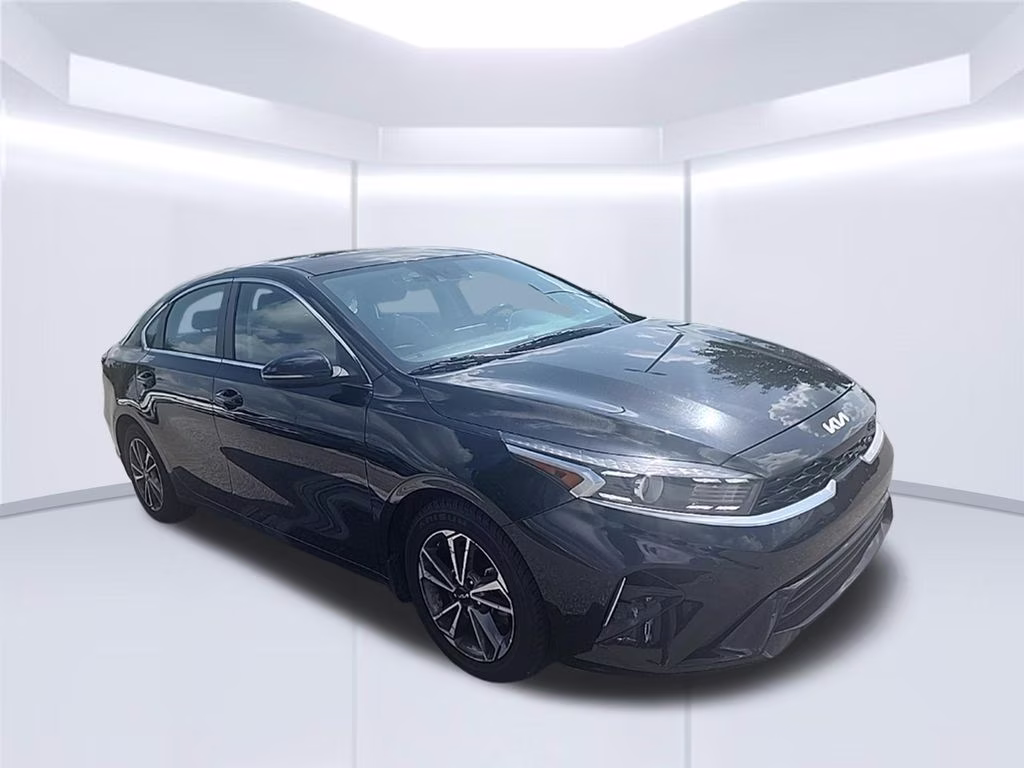 2023 Aurora Black Kia Forte GT-Line FWD Sedan