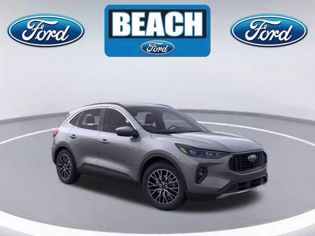 2025 Gray Metallic Ford Escape Plug-In Hybrid Base FWD SUV