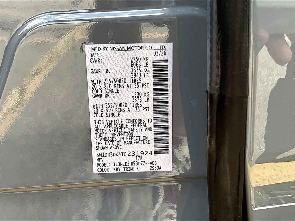 2026 Boulder Gray Pearl Nissan Pathfinder Platinum 4X4 SUV