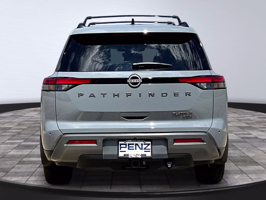 2026 Boulder Gray Pearl Nissan Pathfinder Platinum 4X4 SUV