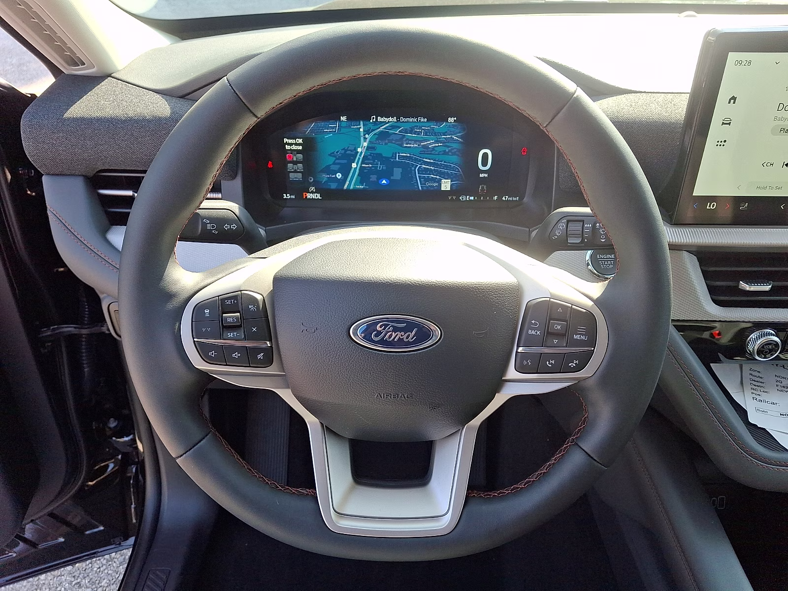 2026 Agate Black Metallic - UM Ford Explorer Active 4X4