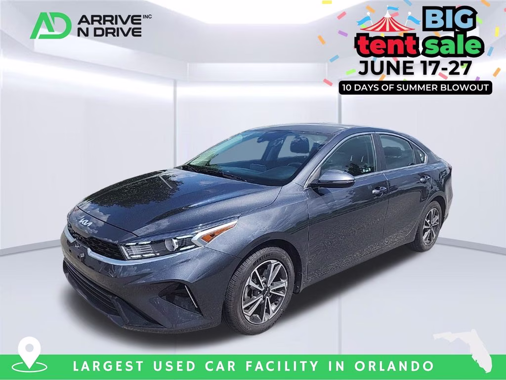 2023 Gravity Gray Kia Forte GT-Line FWD Sedan