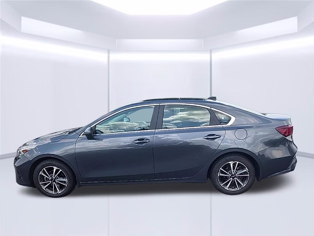 2023 Gravity Gray Kia Forte GT-Line FWD Sedan