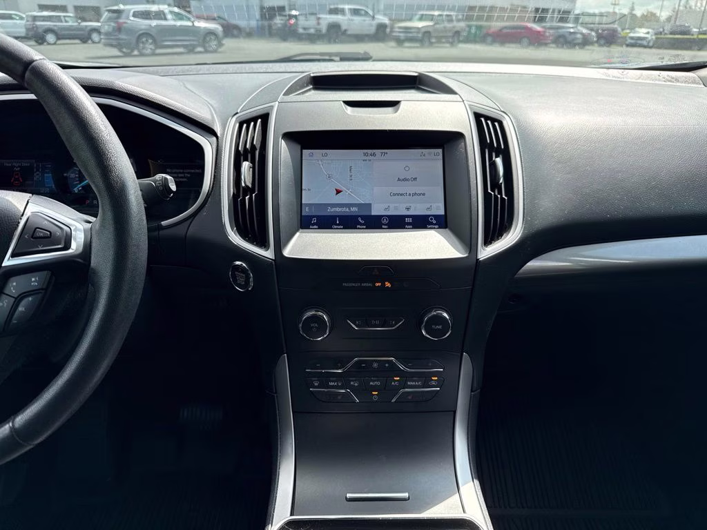 2020 Black Ford Edge SEL AWD SUV
