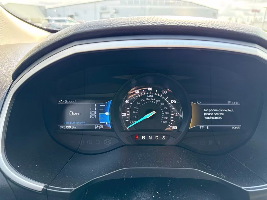 2020 Black Ford Edge SEL AWD SUV