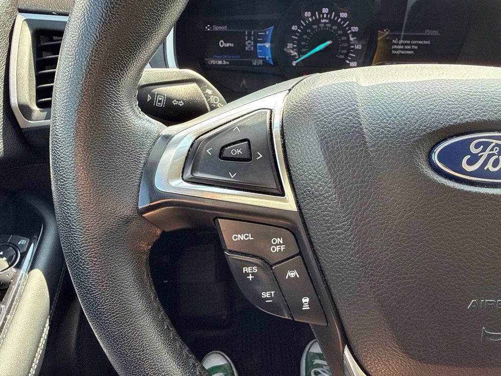 2020 Black Ford Edge SEL AWD SUV