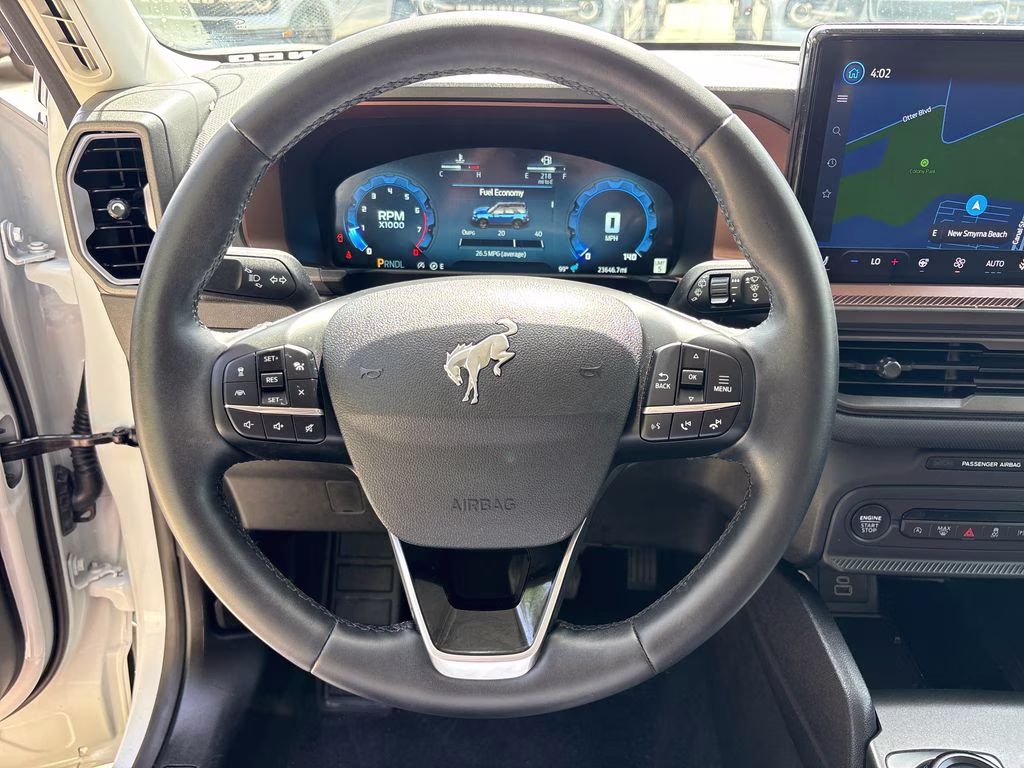 2025 Oxford White Ford Bronco Sport Outer Banks 4X4 SUV