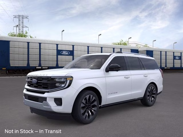 2026 White Metallic Ford Expedition Platinum 4X4 SUV