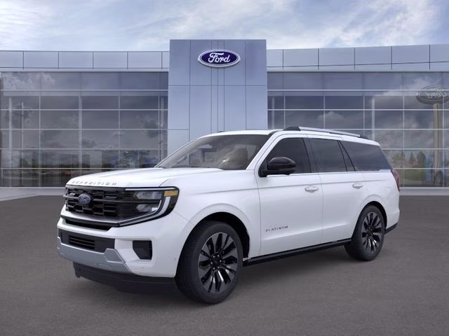 2026 White Metallic Ford Expedition Platinum 4X4 SUV