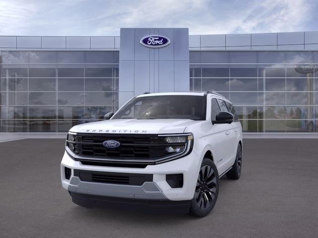 2026 White Metallic Ford Expedition Platinum 4X4 SUV