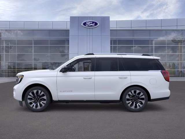 2026 White Metallic Ford Expedition Platinum 4X4 SUV