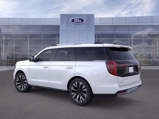 2026 White Metallic Ford Expedition Platinum 4X4 SUV