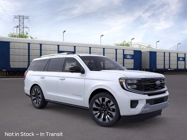 2026 White Metallic Ford Expedition Platinum 4X4 SUV