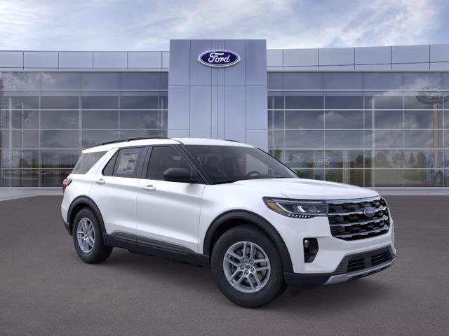 2026 White Metallic Ford Explorer Active RWD SUV