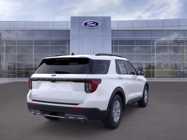 2026 White Metallic Ford Explorer Active RWD SUV