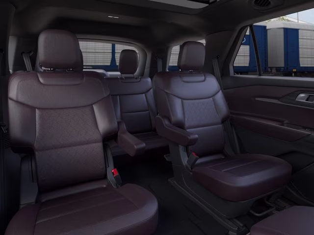 2026 White Metallic Ford Explorer Platinum RWD SUV