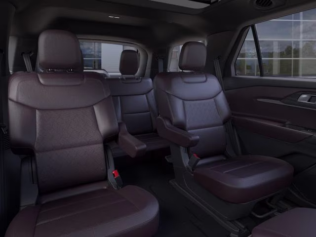 2026 White Metallic Ford Explorer Platinum RWD SUV