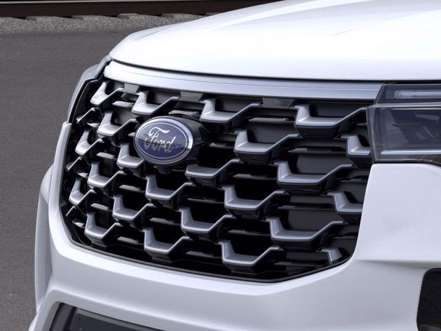 2026 White Metallic Ford Explorer Platinum RWD SUV