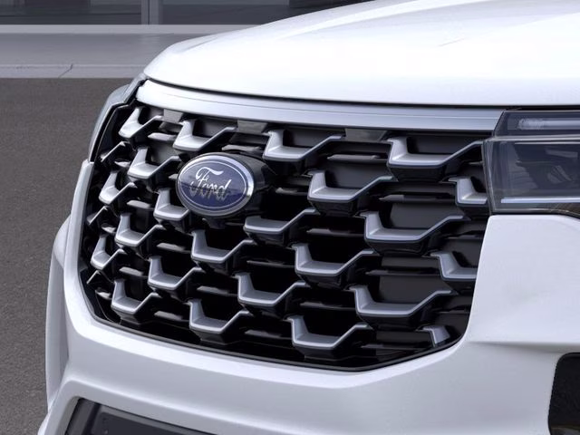 2026 White Metallic Ford Explorer Platinum RWD SUV
