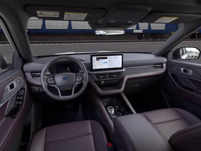 2026 White Metallic Ford Explorer Platinum RWD SUV