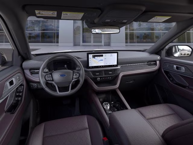 2026 White Metallic Ford Explorer Platinum RWD SUV