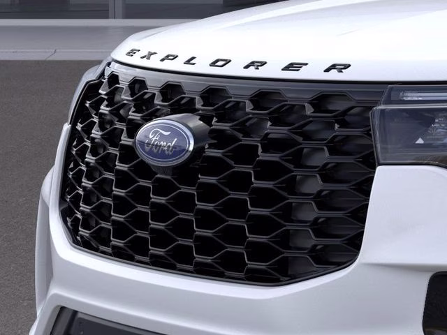 2026 White Metallic Ford Explorer ST-Line RWD SUV