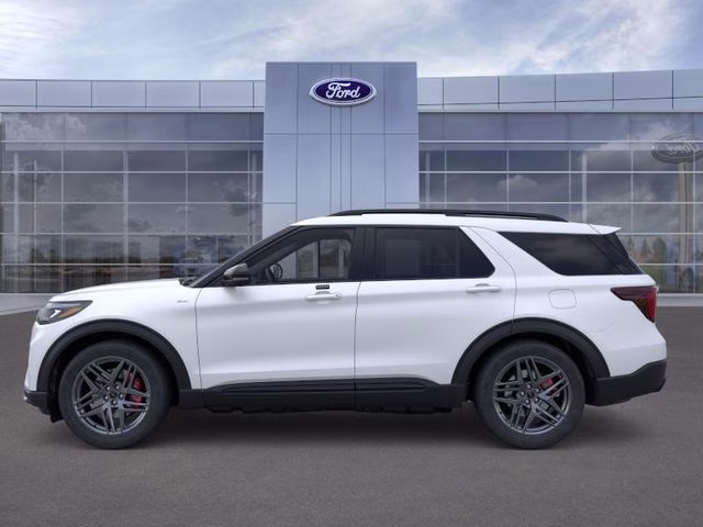 2026 White Metallic Ford Explorer ST-Line RWD SUV