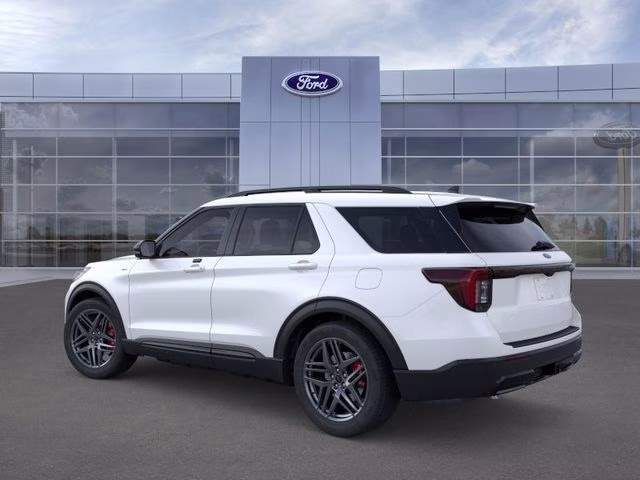 2026 White Metallic Ford Explorer ST-Line RWD SUV