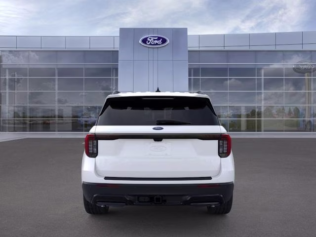 2026 White Metallic Ford Explorer ST-Line RWD SUV
