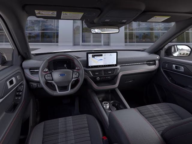 2026 White Metallic Ford Explorer ST-Line RWD SUV