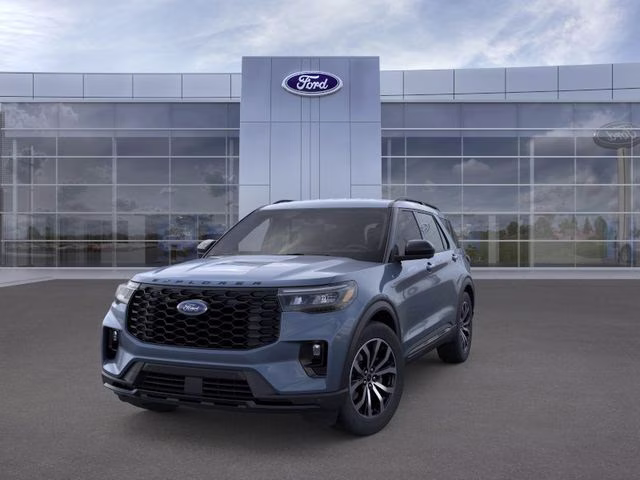 2026 Vapor Blue Ford Explorer ST-Line RWD SUV