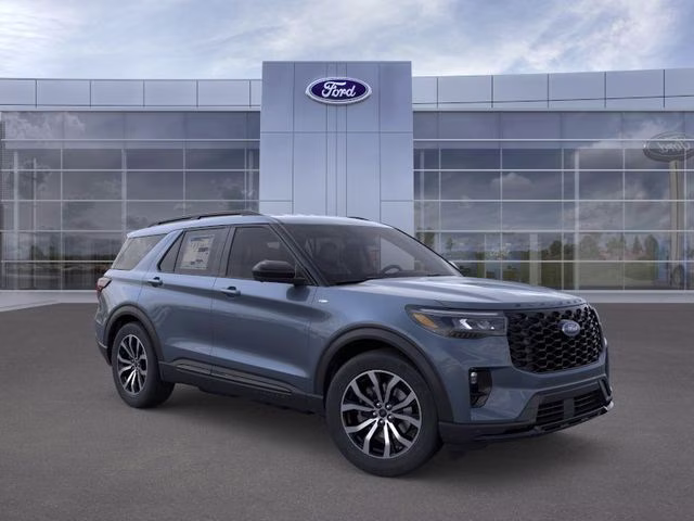 2026 Vapor Blue Ford Explorer ST-Line RWD SUV