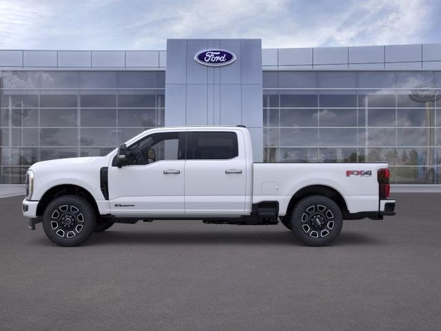 2026 White Metallic Ford Super Duty F-250 SRW Platinum 4X4 Truck