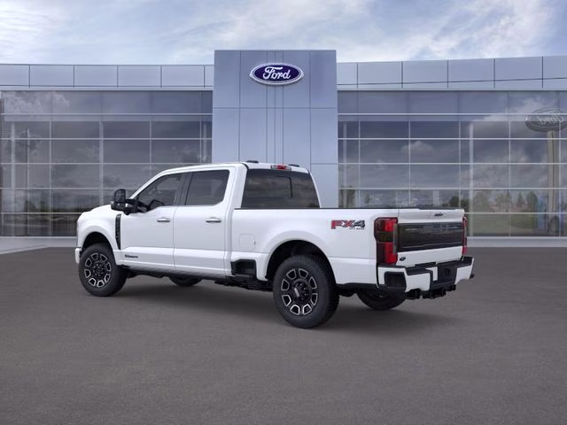 2026 White Metallic Ford Super Duty F-250 SRW Platinum 4X4 Truck